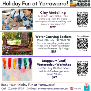 Holiday Activities at Yarrawarra