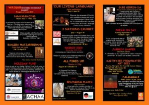 Wadjar Regional Indigenous Gallery Exhibition and Event Programs for 2023