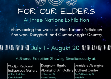 "For Our Elders" a Three Nations Exhibition